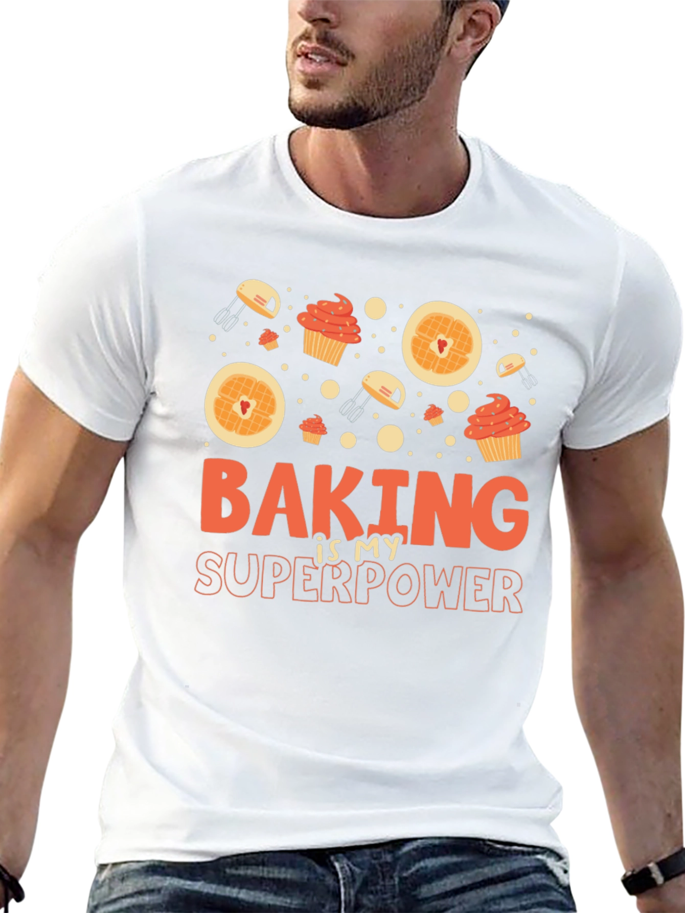Baking is My Superpower Graphic Tee