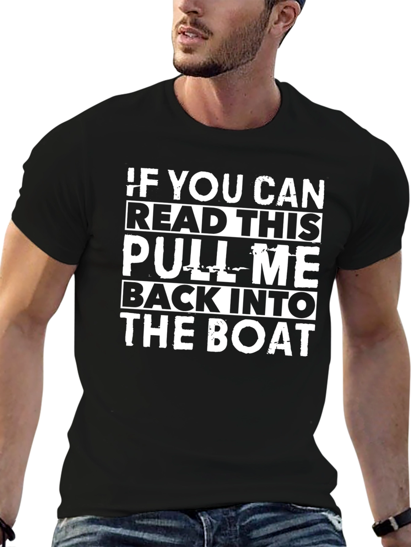 Pull Me Back Into The Boat Graphic Tee