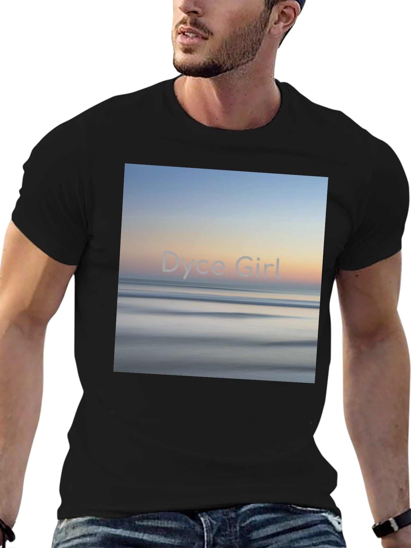 Dyce Girl Beach Sunset Graphic Tee - Unisex