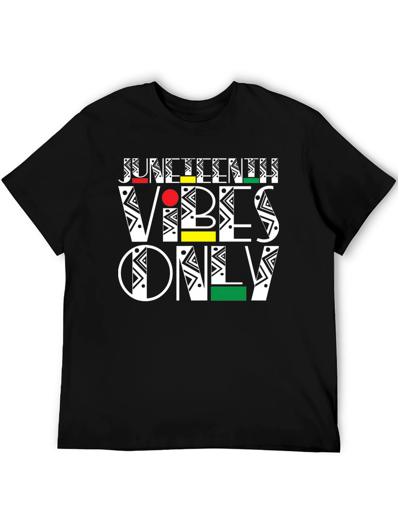 Juneteenth Vibes Only Graphic T-Shirt