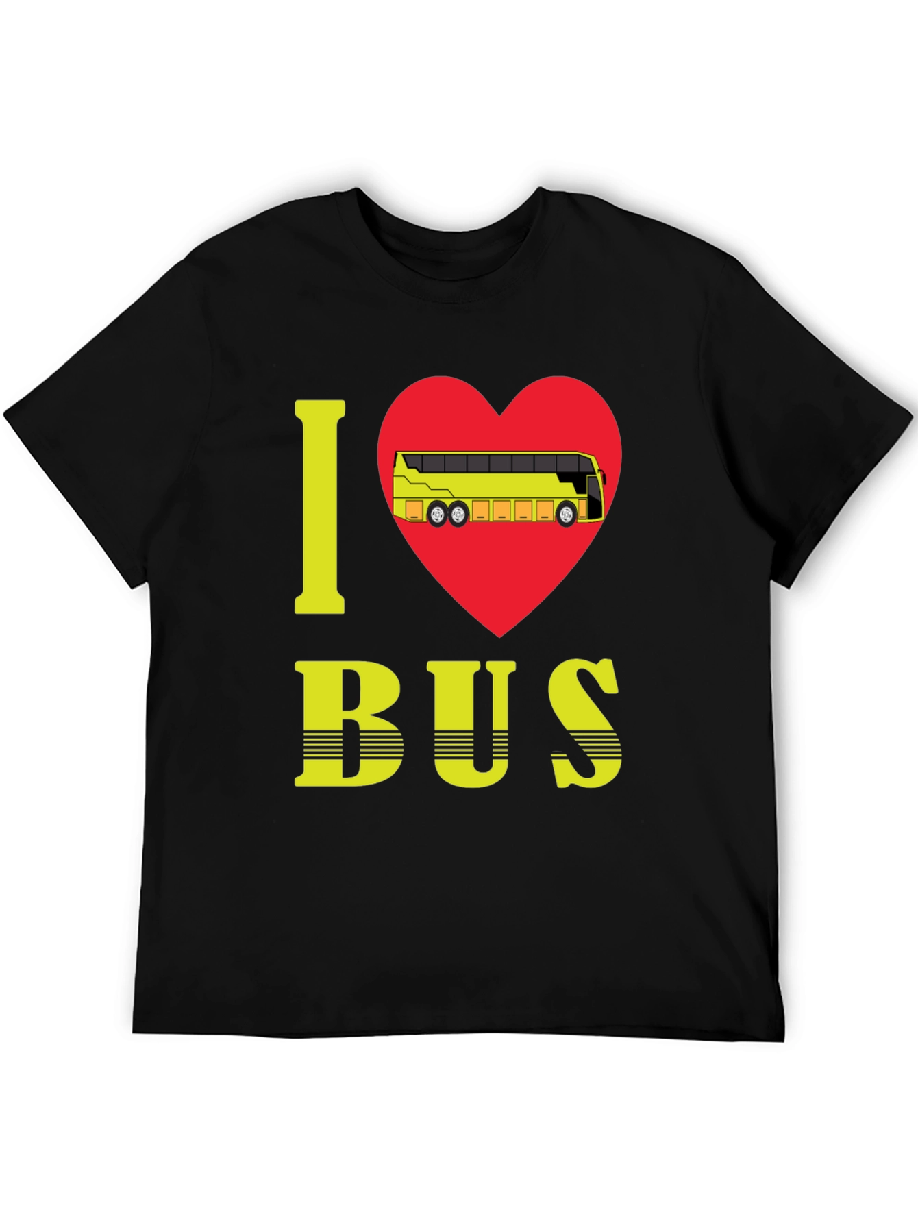 I Love Bus Graphic Tee