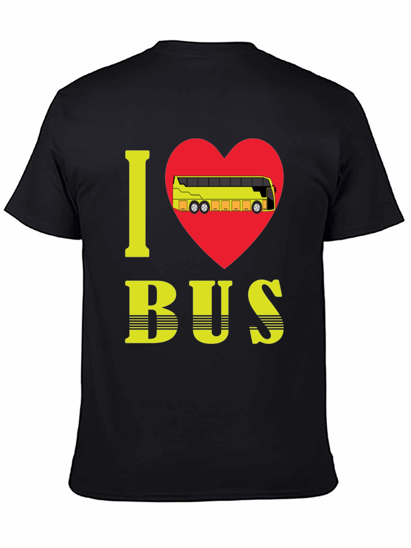 I Love Bus Graphic Tee