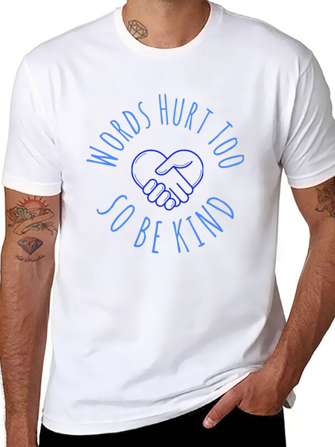 Words Hurt Too T-Shirt So Be Kind Tee