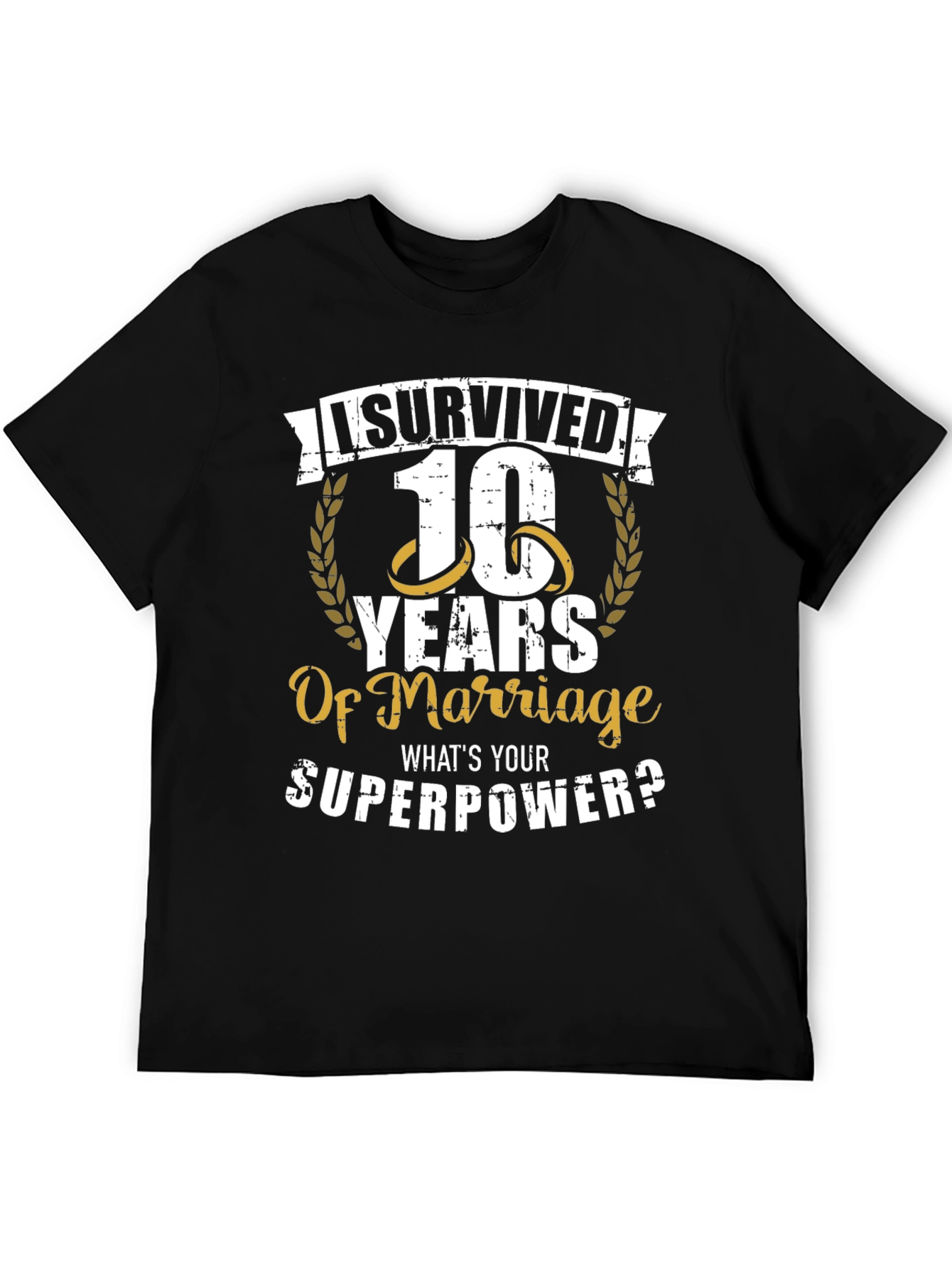 I Survived 10 Years Anniversary T-Shirt