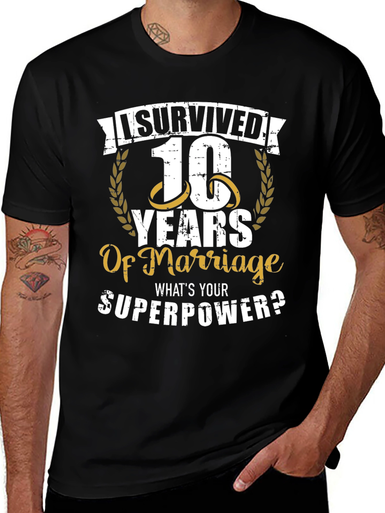 I Survived 10 Years Anniversary T-Shirt