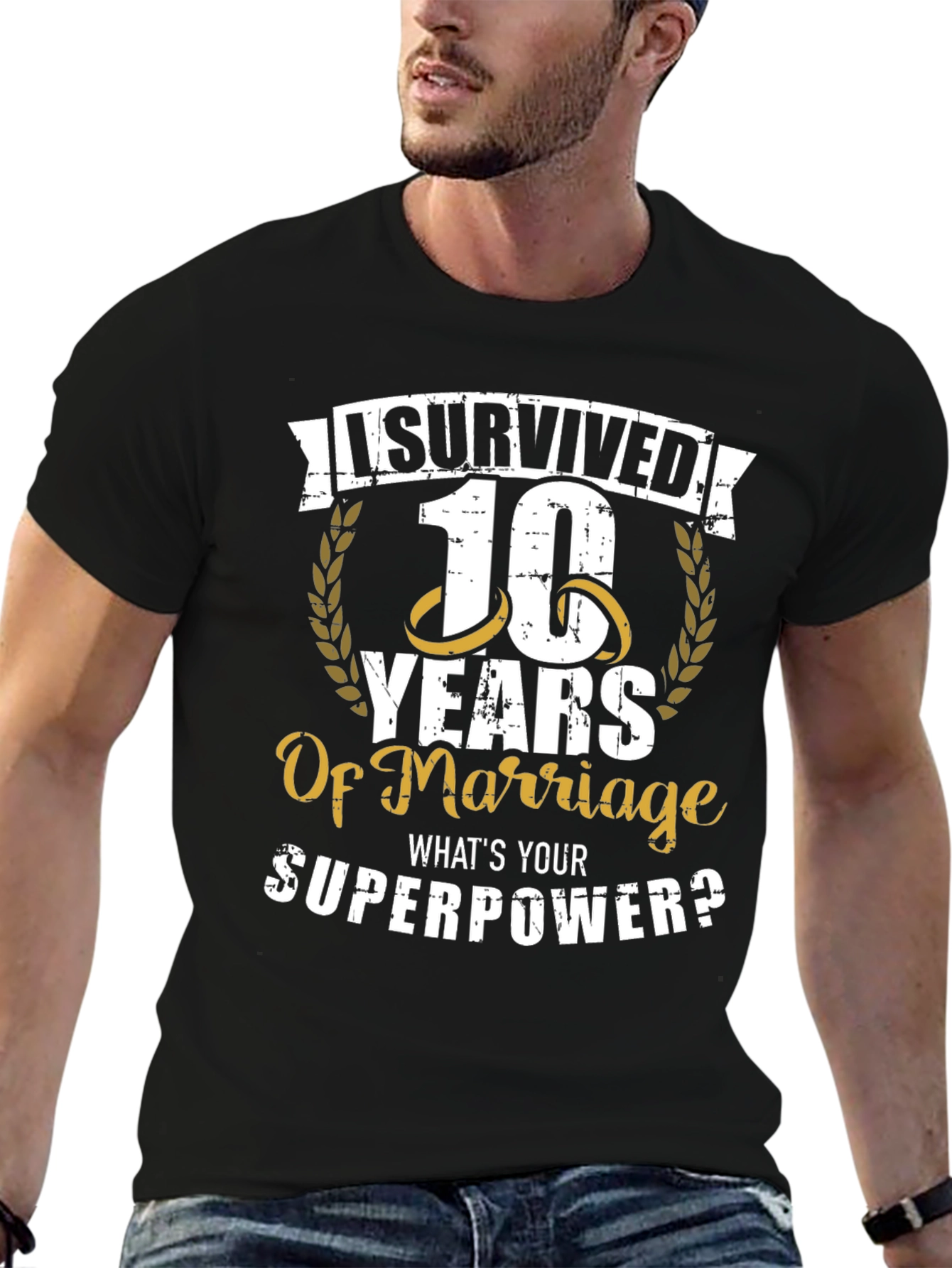 I Survived 10 Years Anniversary T-Shirt