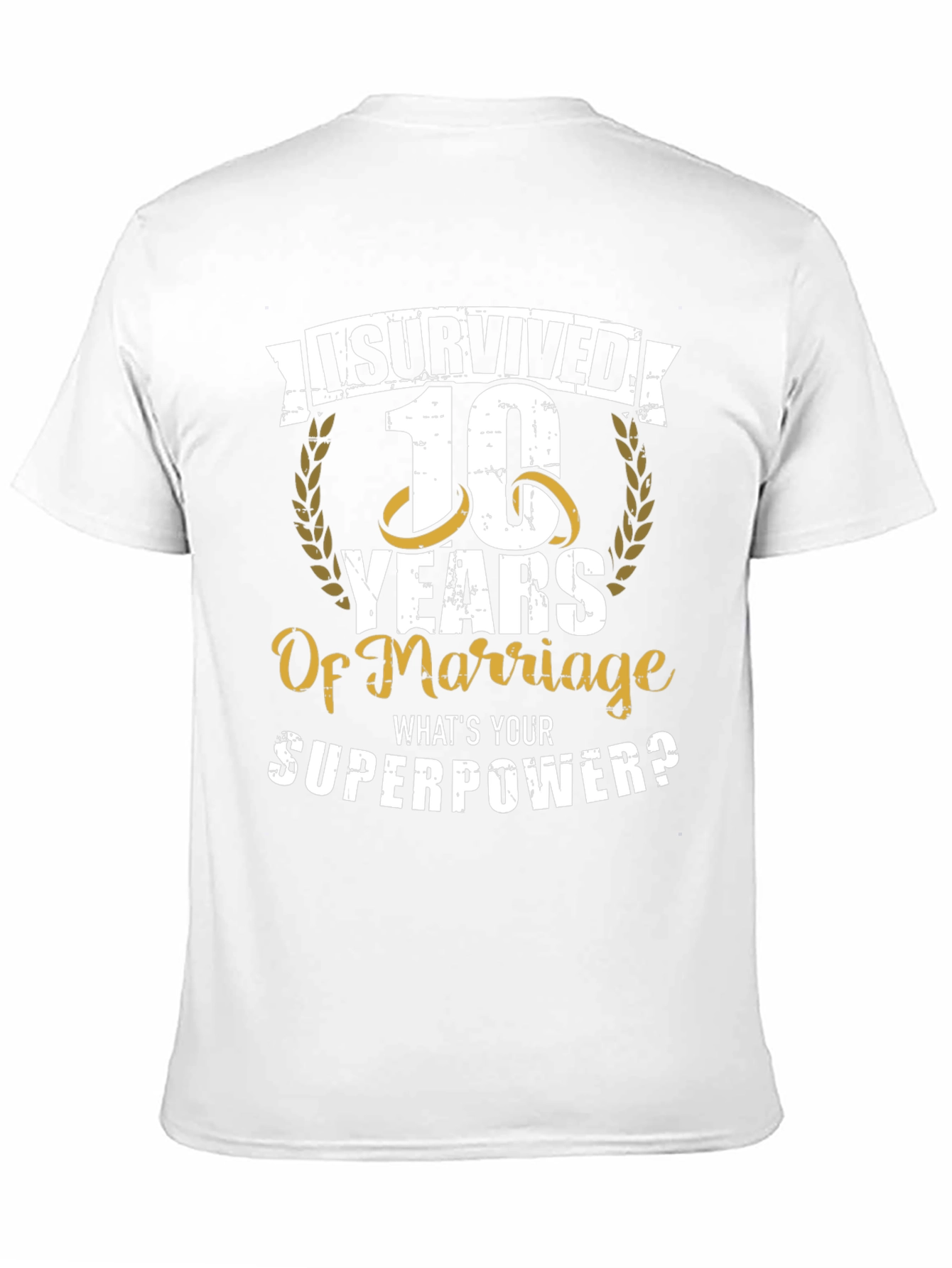 I Survived 10 Years Anniversary T-Shirt