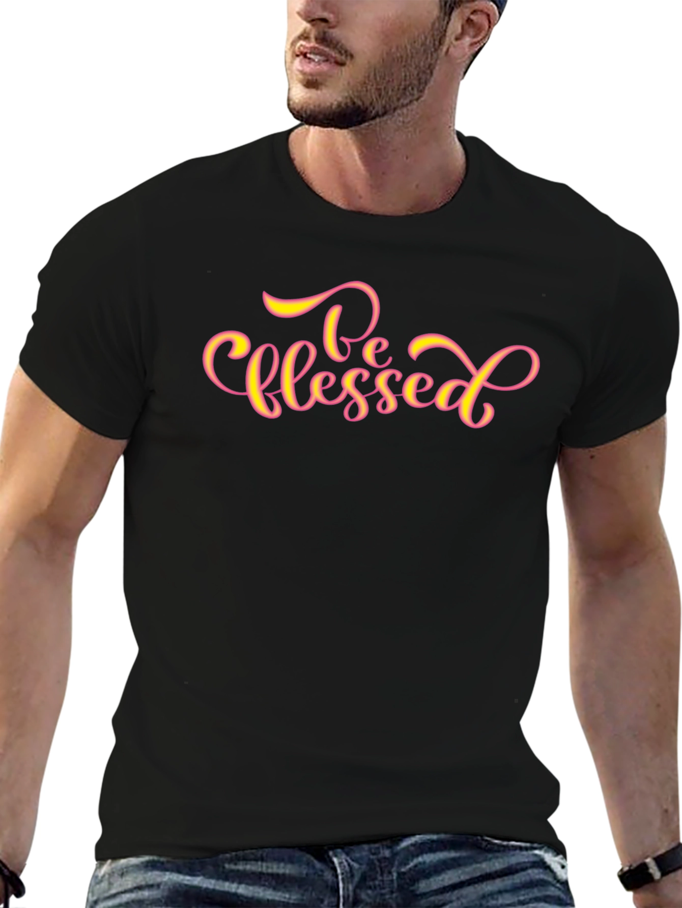 Be Blessed Graphic T-Shirt - Stylish & Comfortable