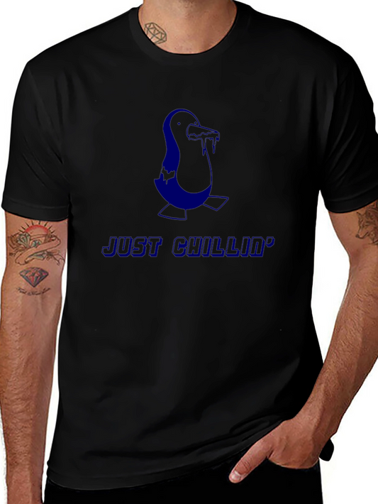 Just Chillin Penguin Tee - Cool & Comfortable