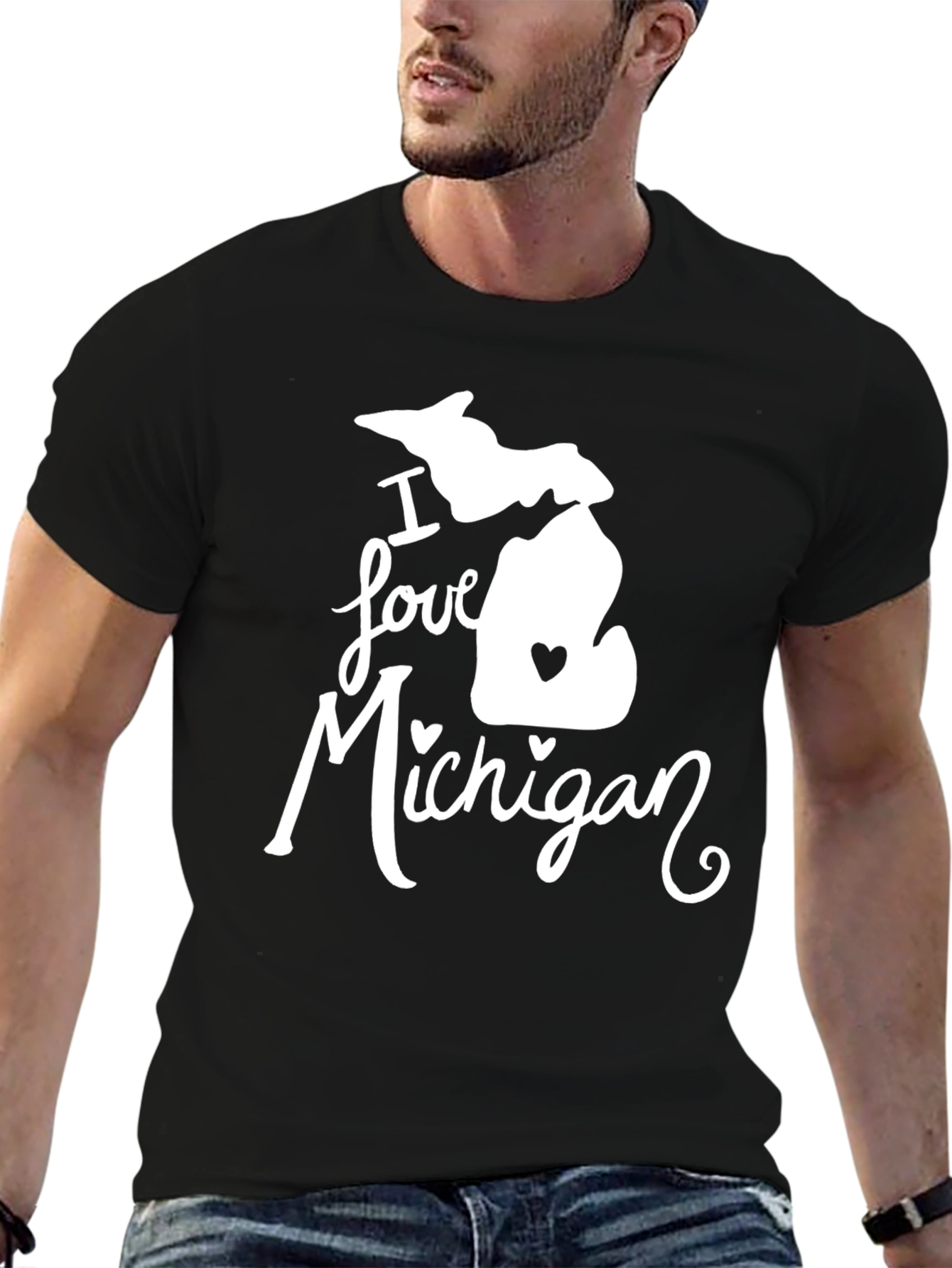 I Love Michigan State Pride T-Shirt