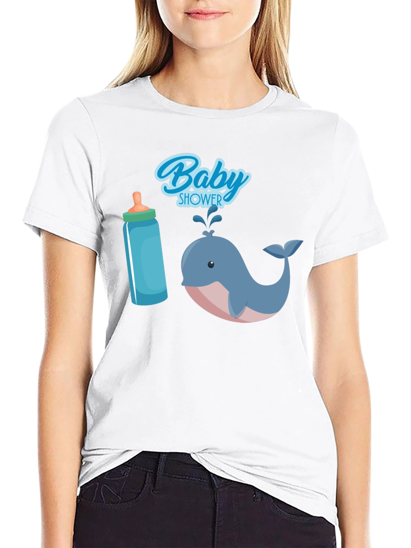 Baby Shower Whale T-Shirt
