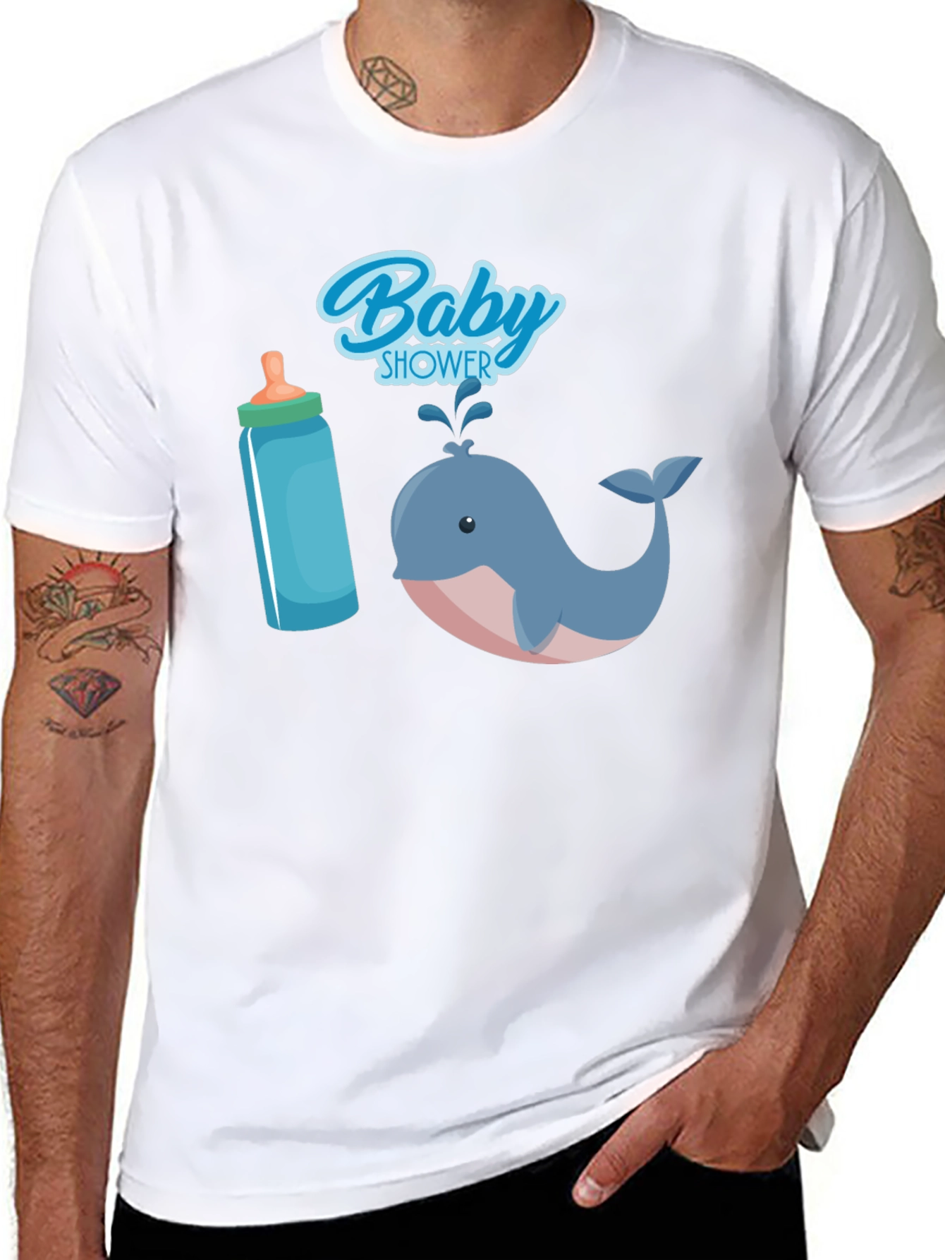 Baby Shower Whale T-Shirt