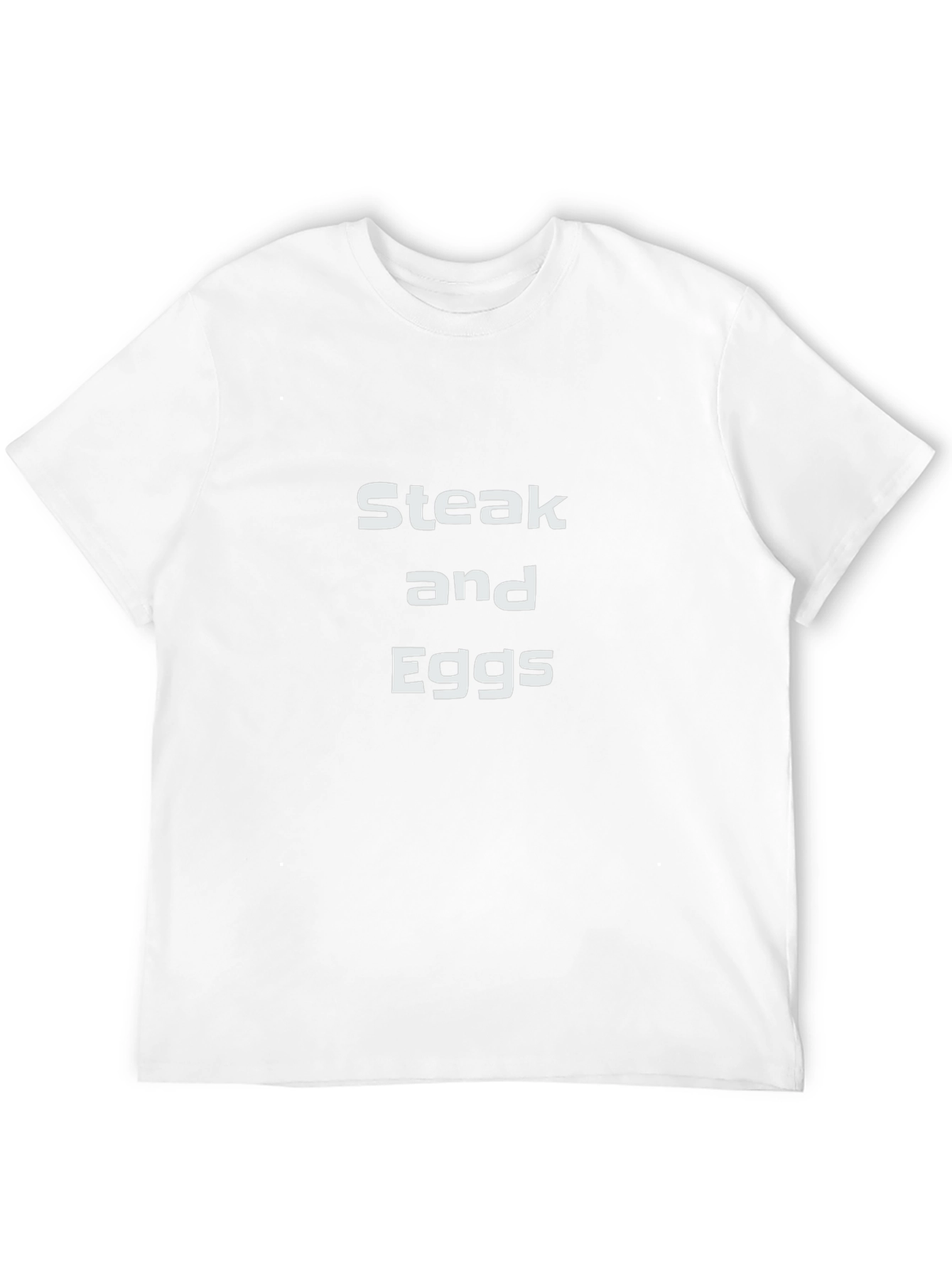 Steak and Eggs Graphic Tee - Black