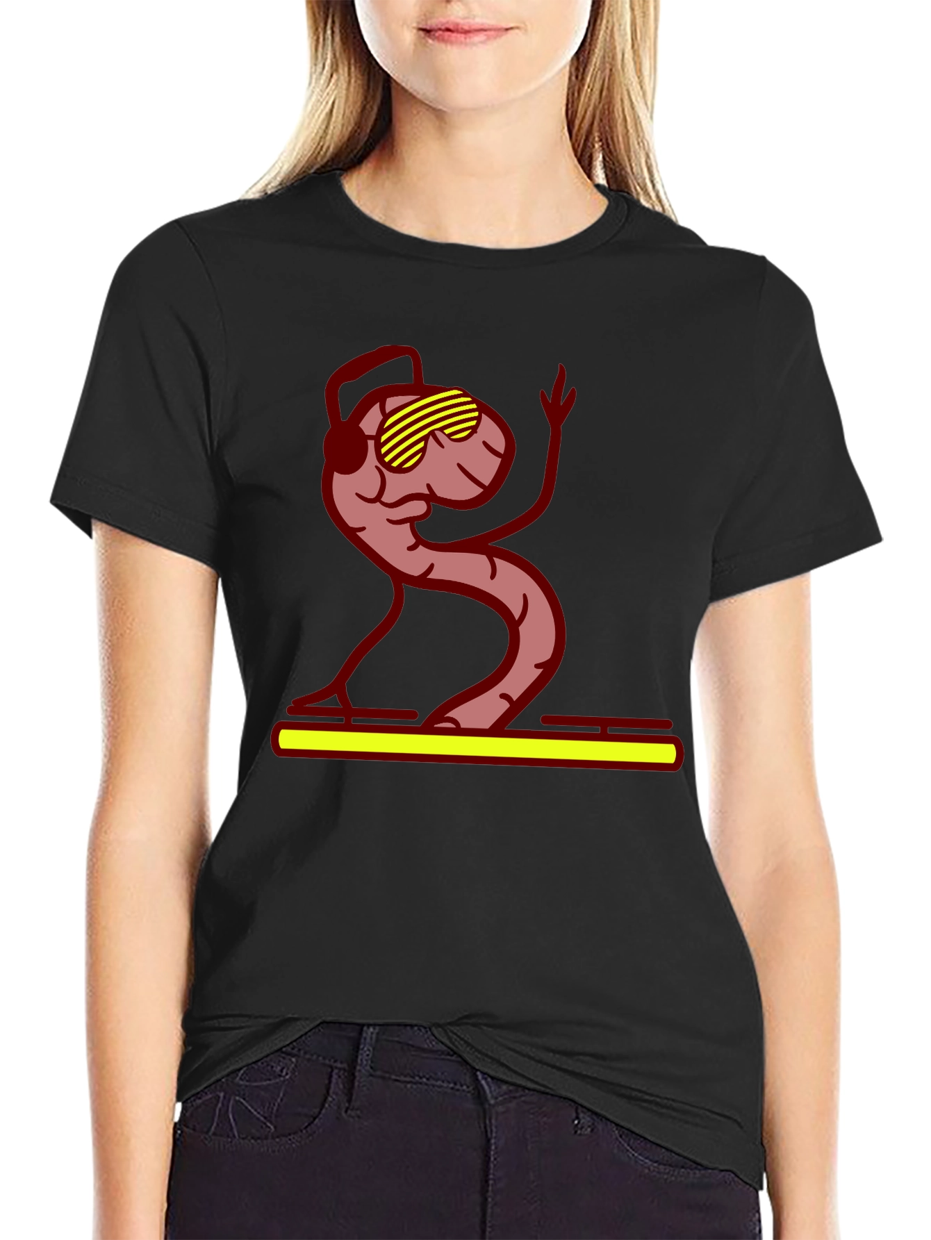 DJ Worm Graphic Tee