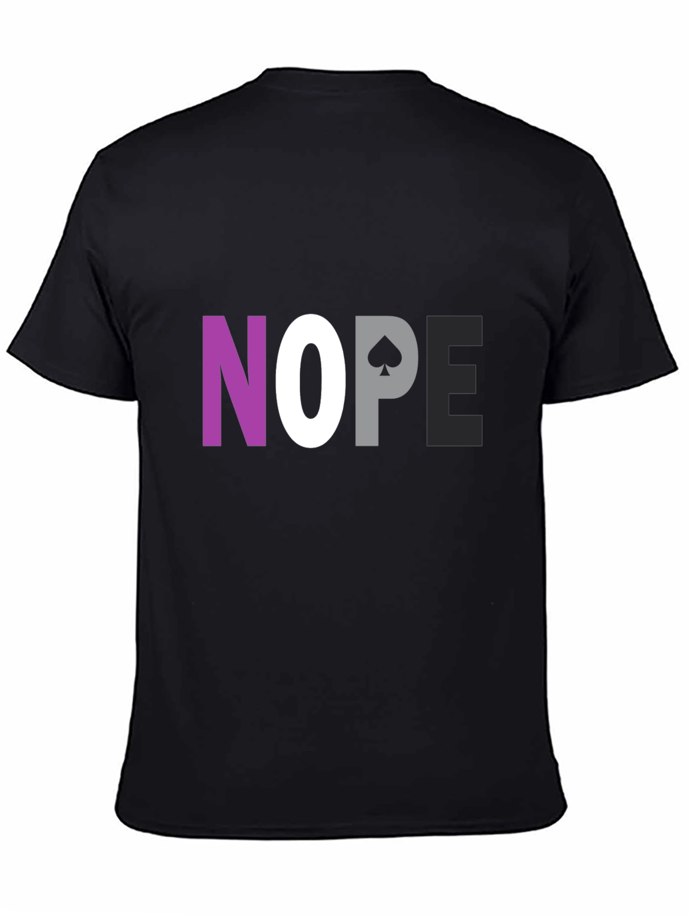 Asexual Pride NOPE Graphic Tee