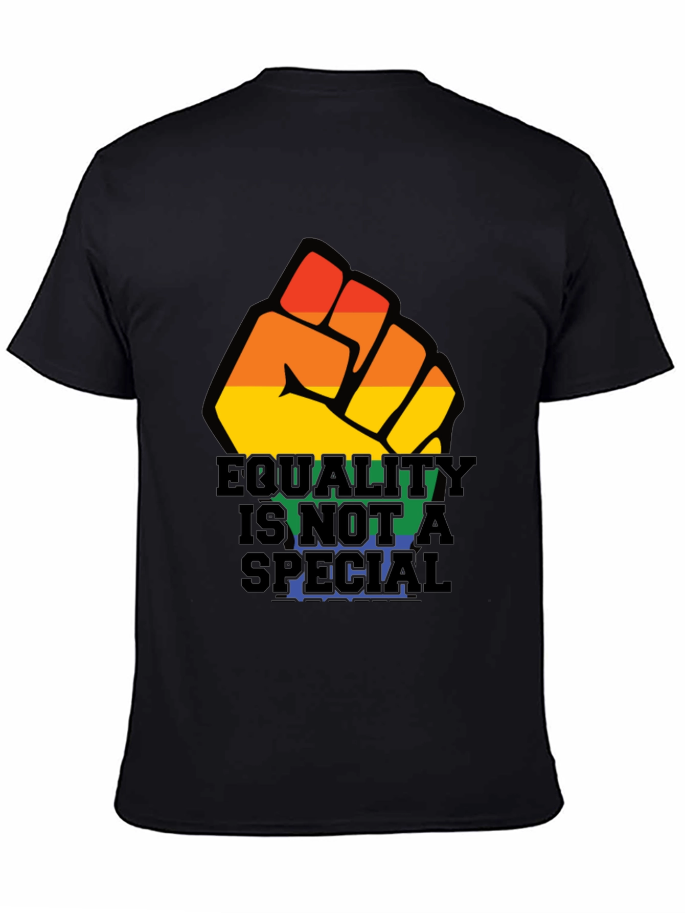 Equality Fist Graphic Tee - LGBTQ+ Pride Shirt