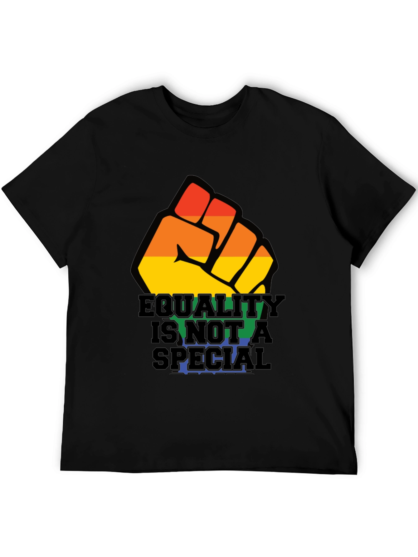 Equality Fist Graphic Tee - LGBTQ+ Pride Shirt