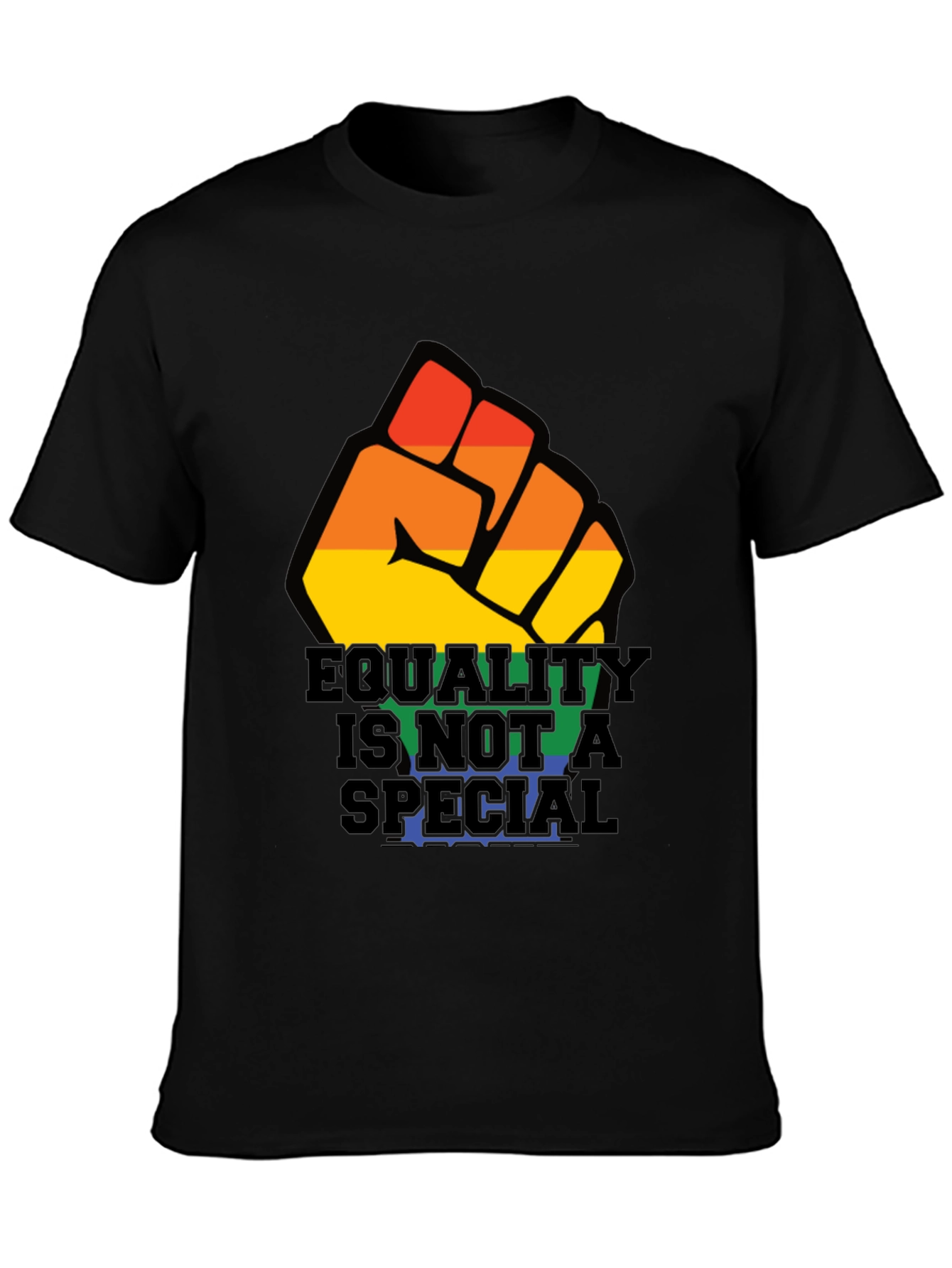 Equality Fist Graphic Tee - LGBTQ+ Pride Shirt