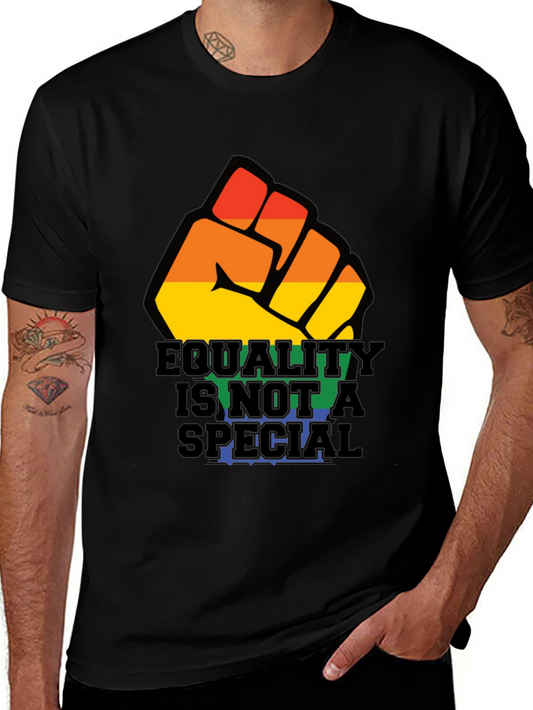 Equality Fist Graphic Tee - LGBTQ+ Pride Shirt
