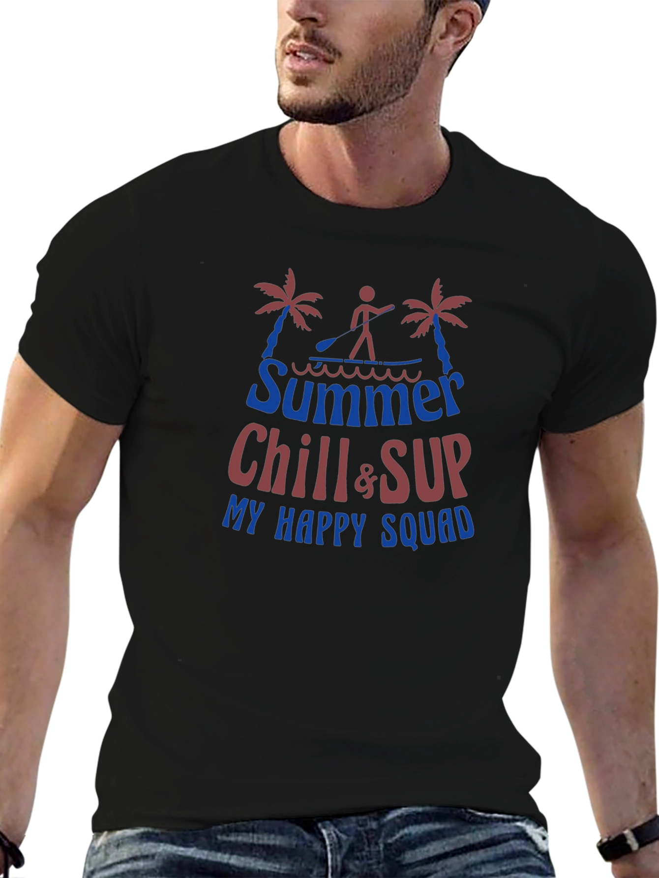 Summer Chill & SUP Graphic Tee