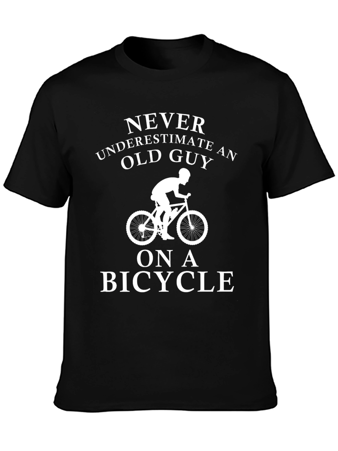 Funny Old Guy Biker T-Shirt