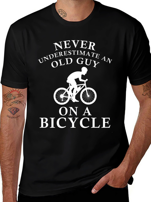 Funny Old Guy Biker T-Shirt