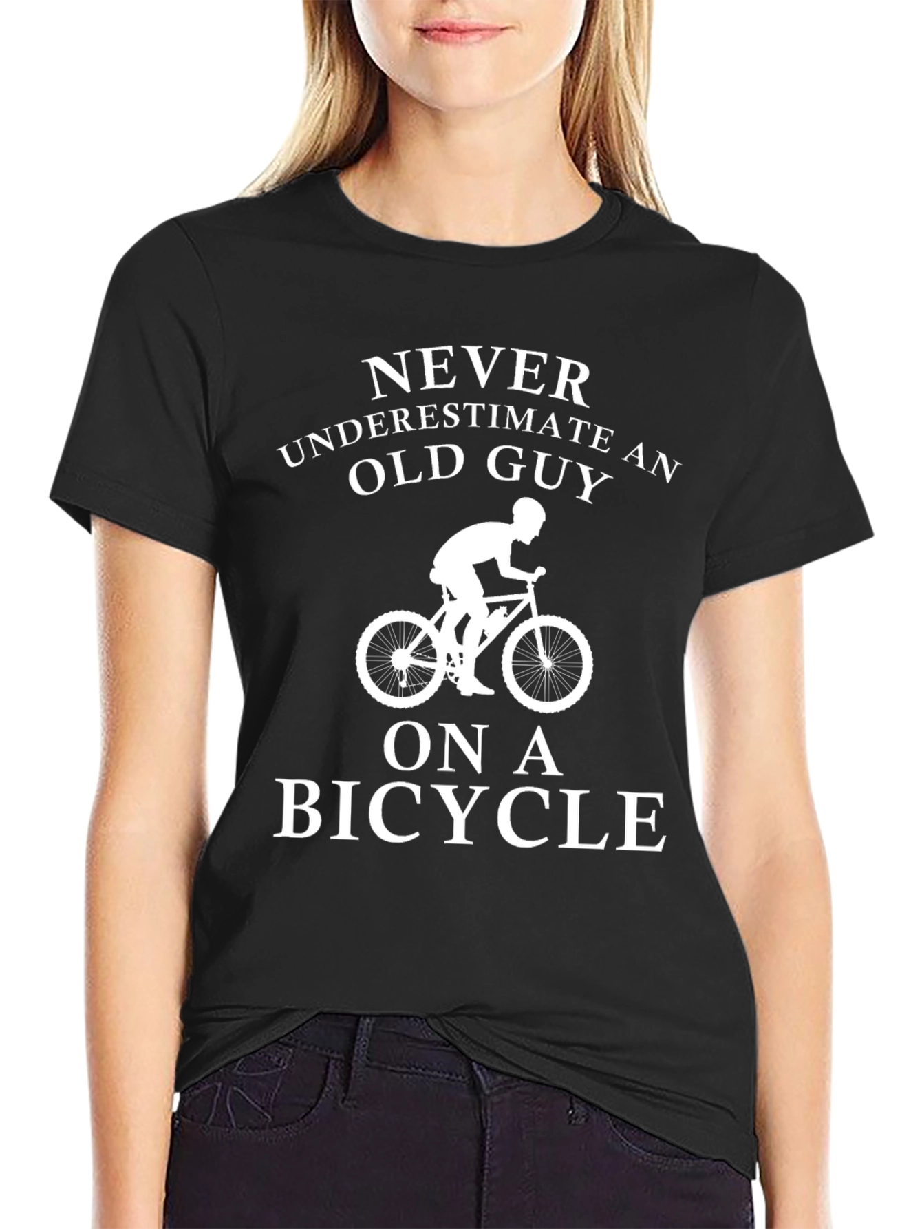 Funny Old Guy Biker T-Shirt