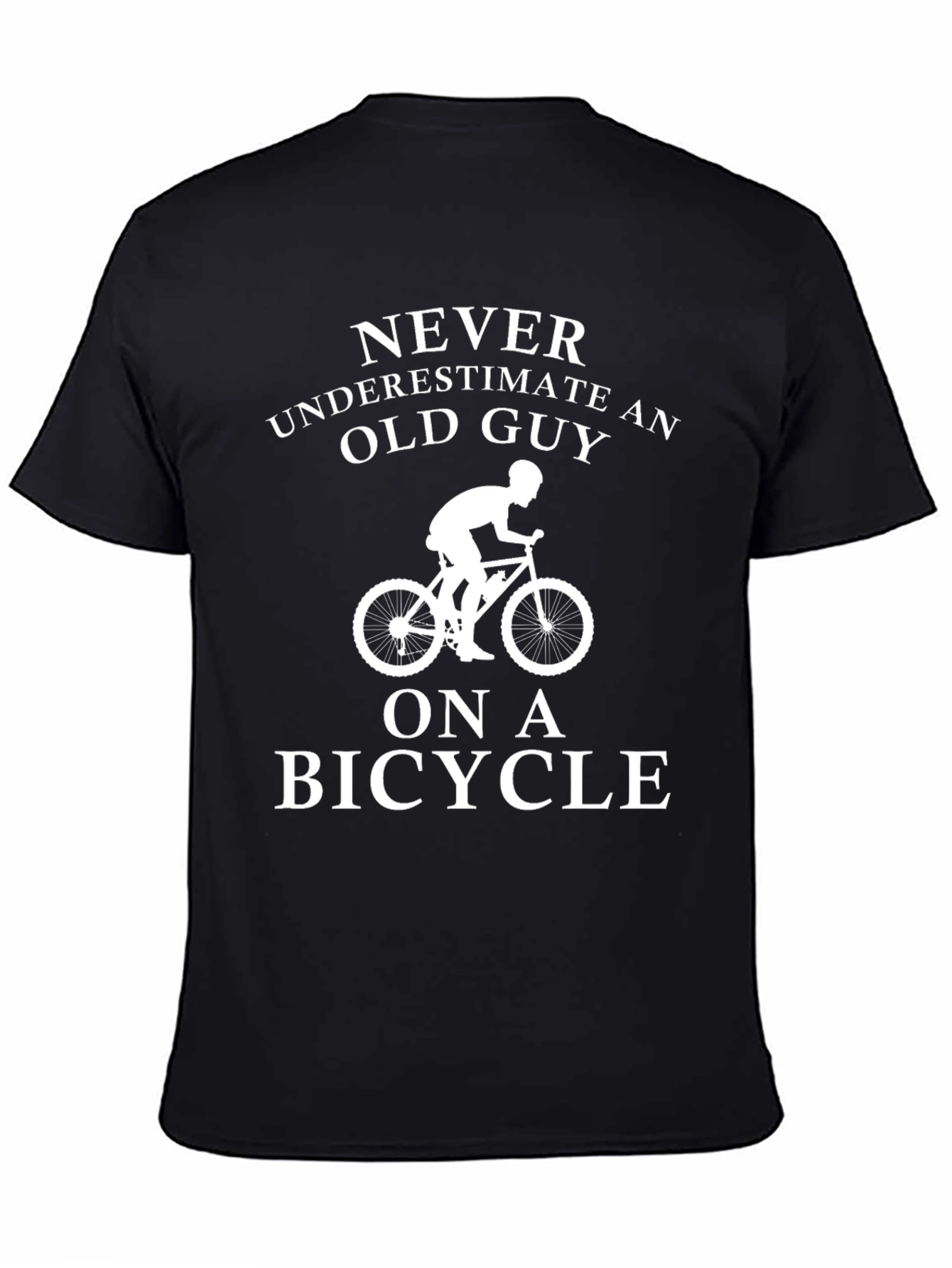 Funny Old Guy Biker T-Shirt