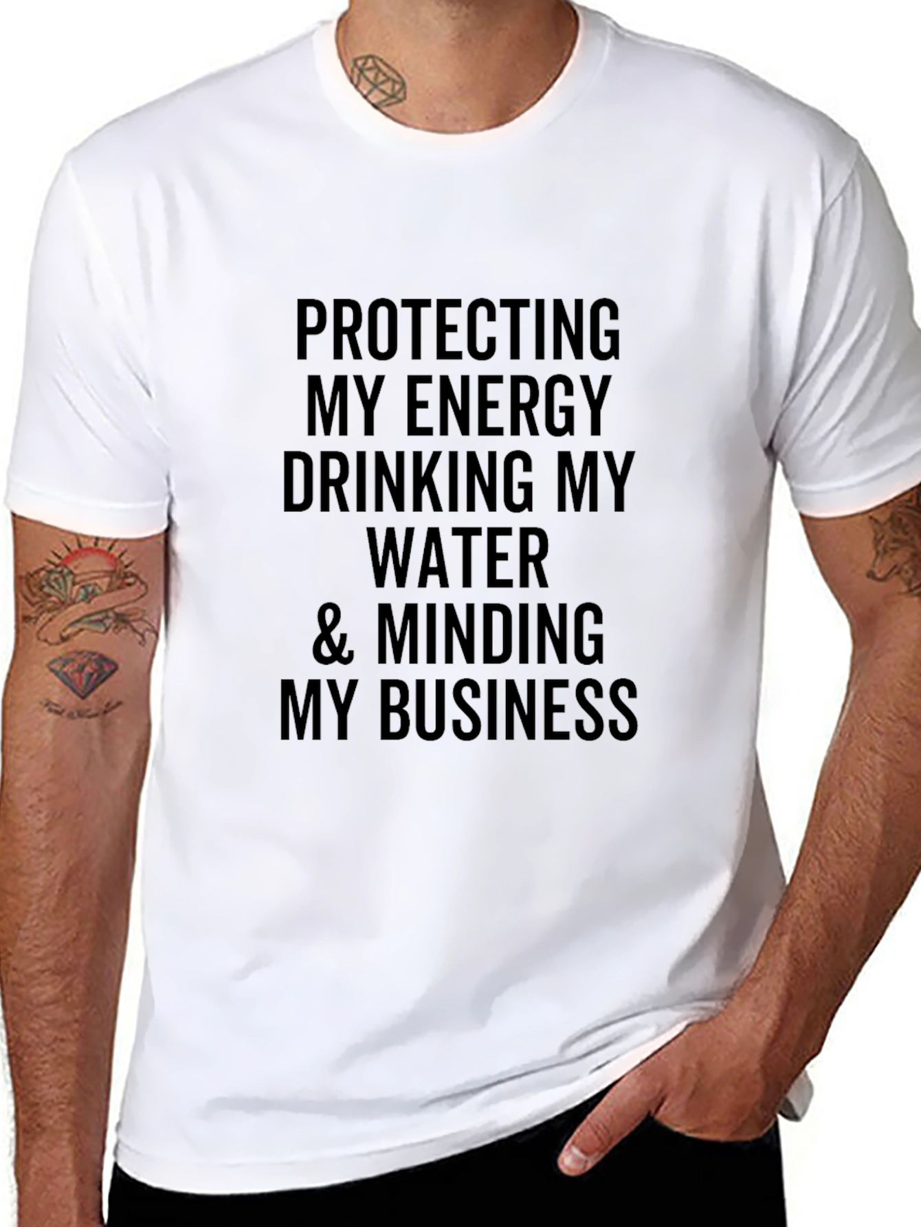 Protecting My Energy Graphic T-Shirt