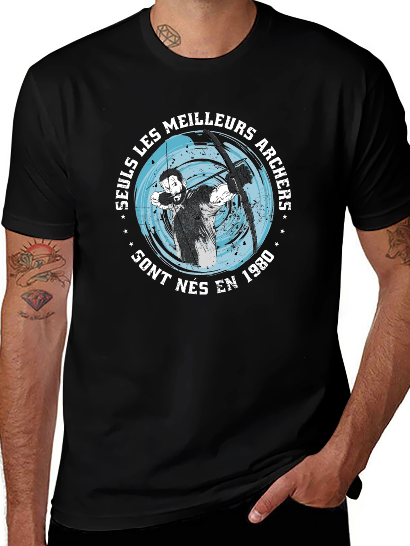 Archer T-Shirt - Born in 1980