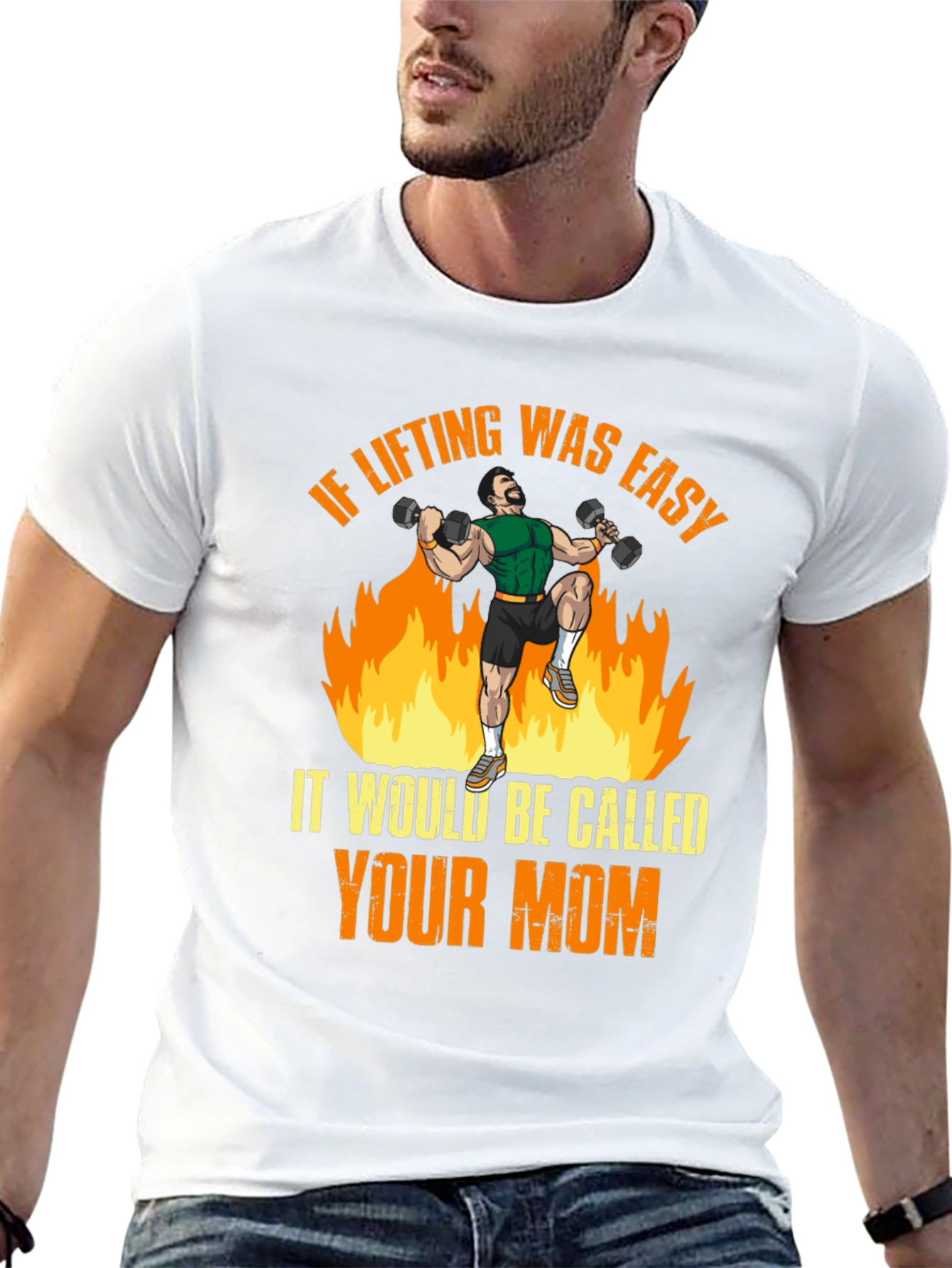 Funny Lifting T-Shirt: If Lifting Was Easy...