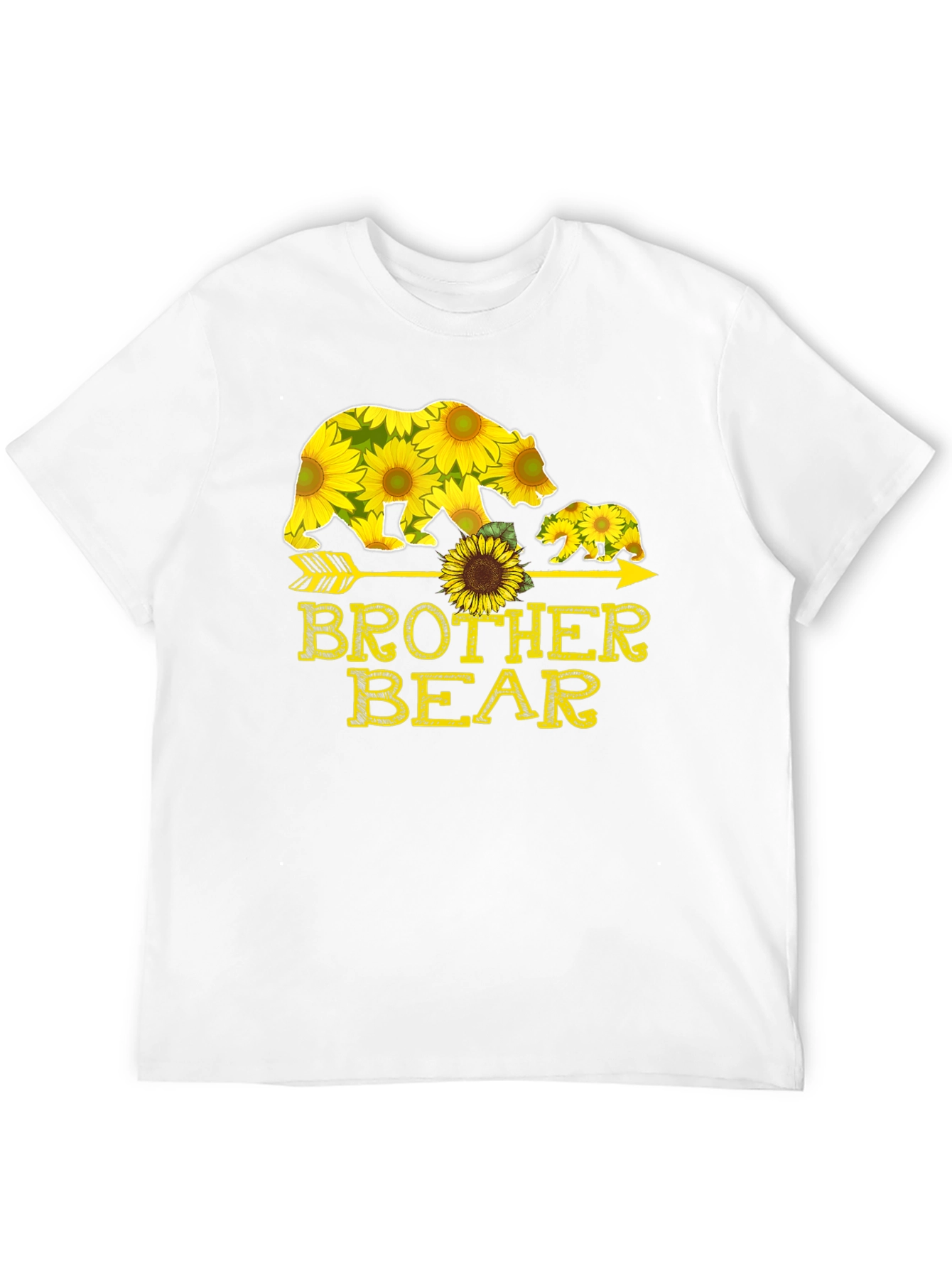 Brother Bear Sunflower Graphic T-Shirt