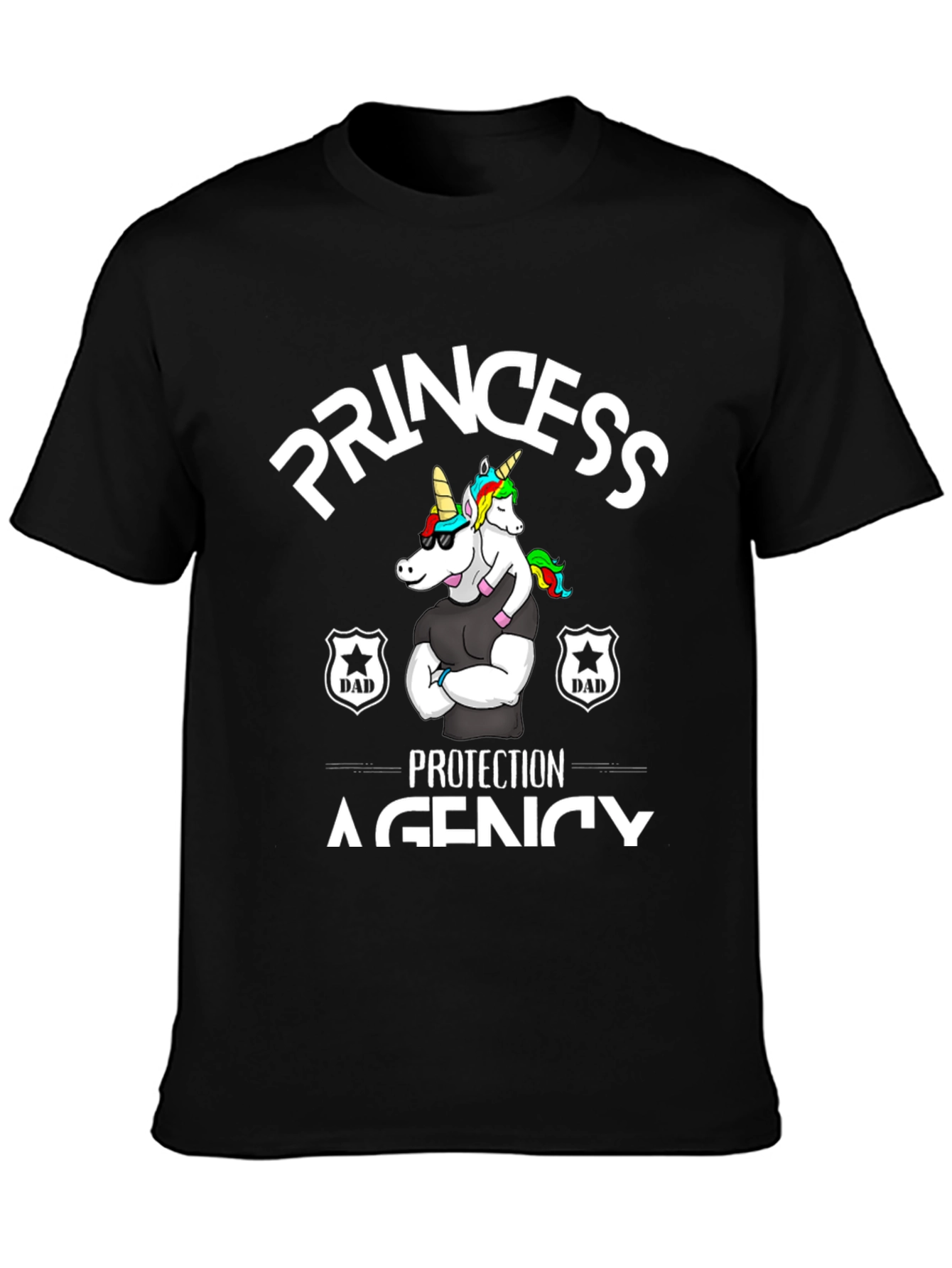 Princess Protection Agency Dad T-Shirt