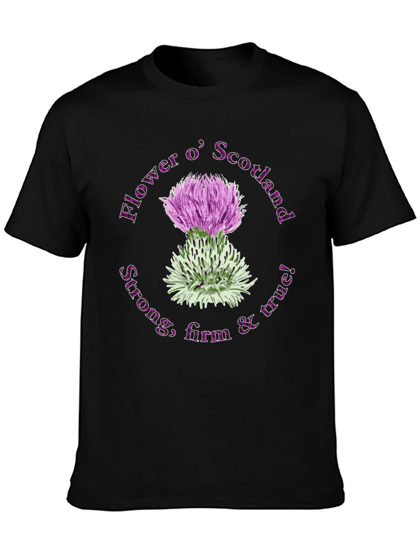 Flower o Scotland T-Shirt - Strong & True!
