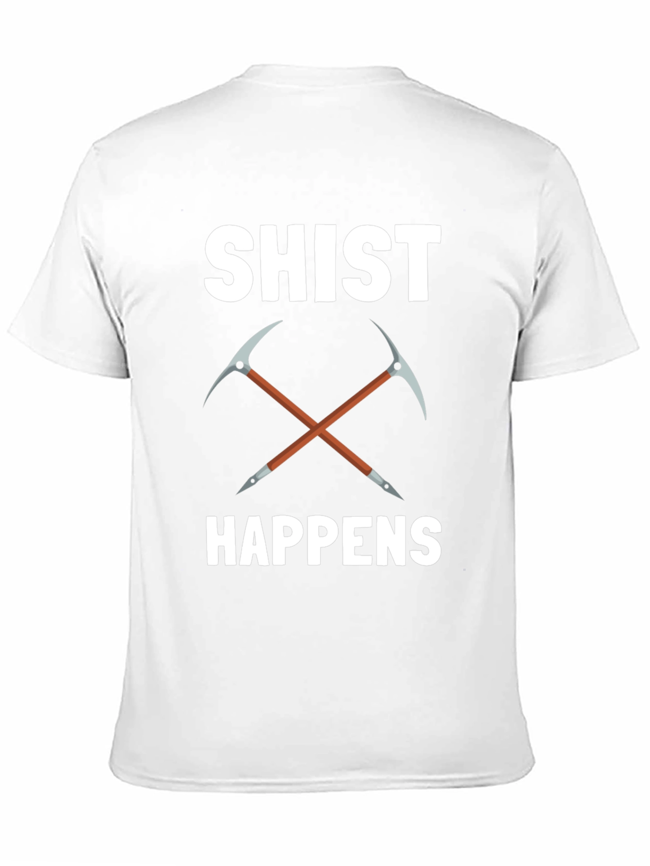 Shist Happens T-Shirt Rock Geology Pun