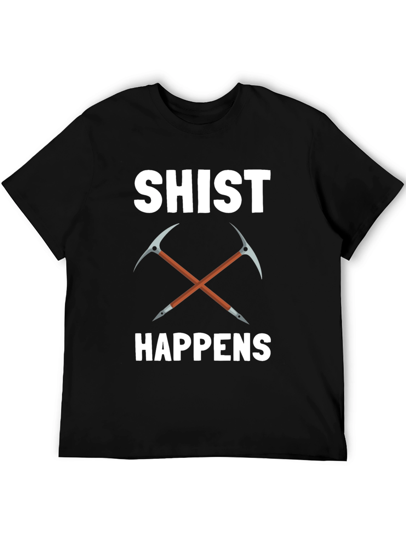 Shist Happens T-Shirt Rock Geology Pun