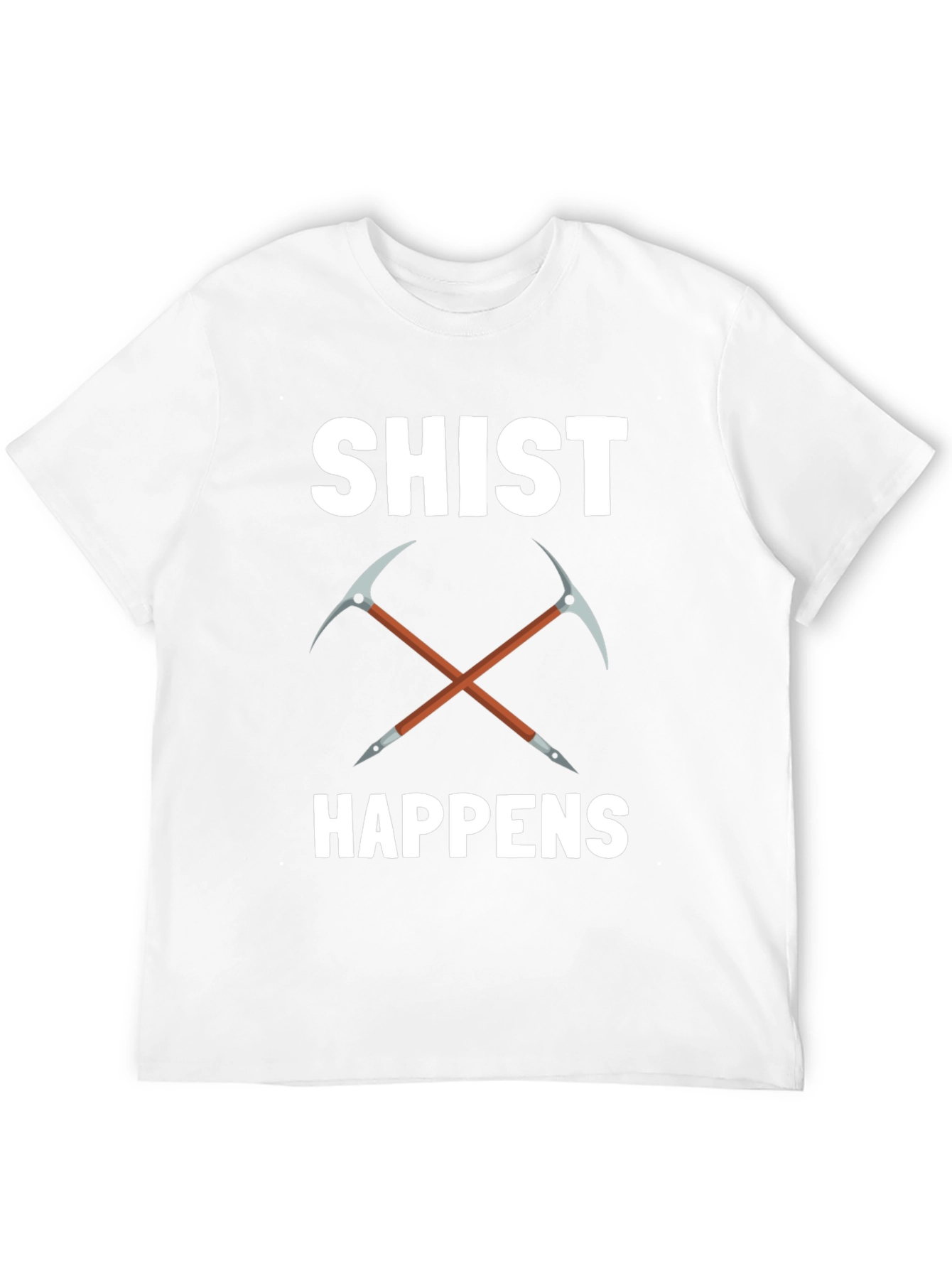 Shist Happens T-Shirt Rock Geology Pun