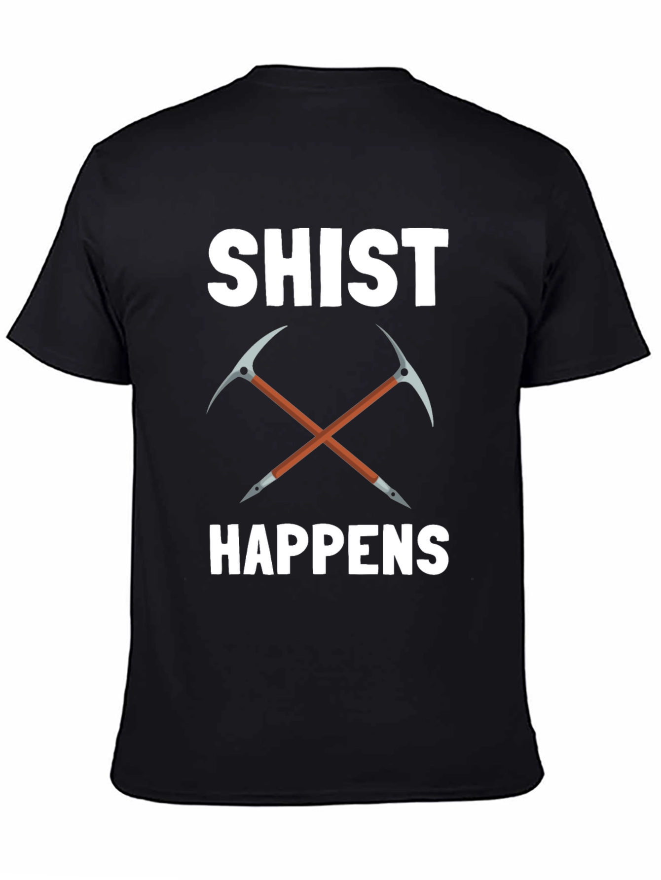 Shist Happens T-Shirt Rock Geology Pun