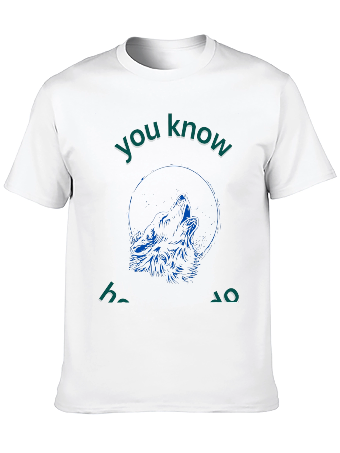 Wolf Howl Graphic Tee - Mens Black T-Shirt