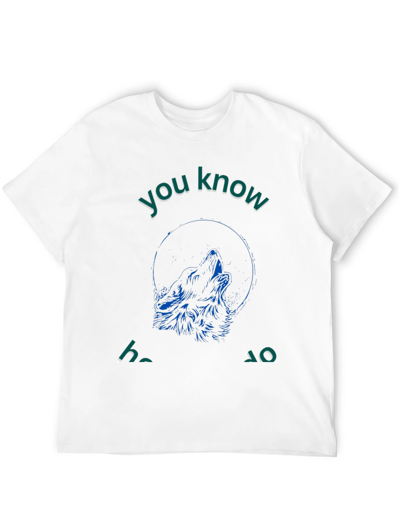 Wolf Howl Graphic Tee - Mens Black T-Shirt