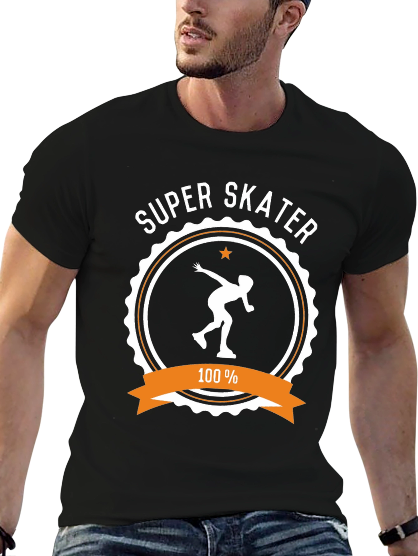 Super Skater 100% Cotton Graphic Tee
