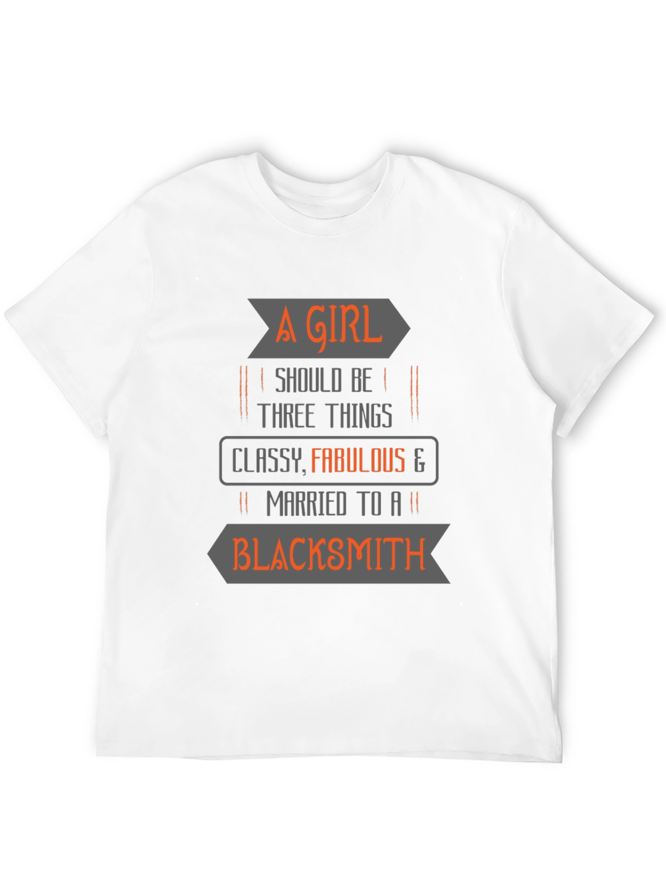 Funny Blacksmith T-Shirt - A Girl Should Be