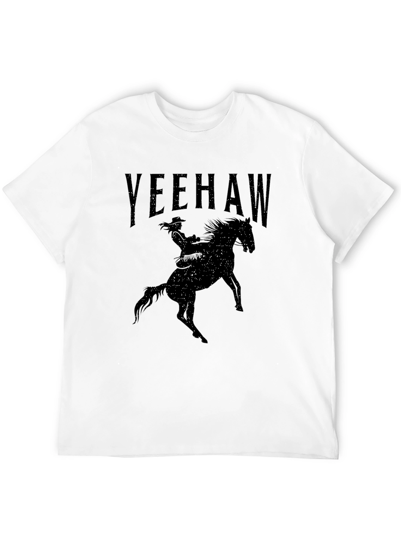 Yeehaw Cowboy Horse Graphic T-Shirt