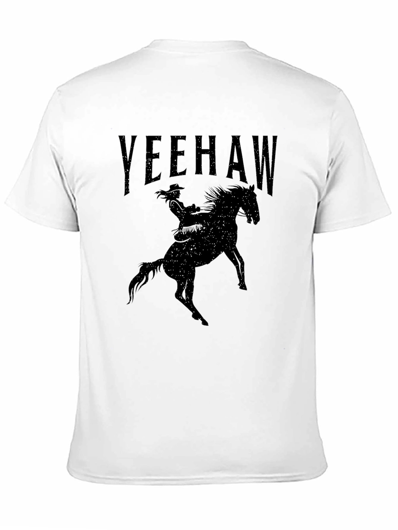 Yeehaw Cowboy Horse Graphic T-Shirt