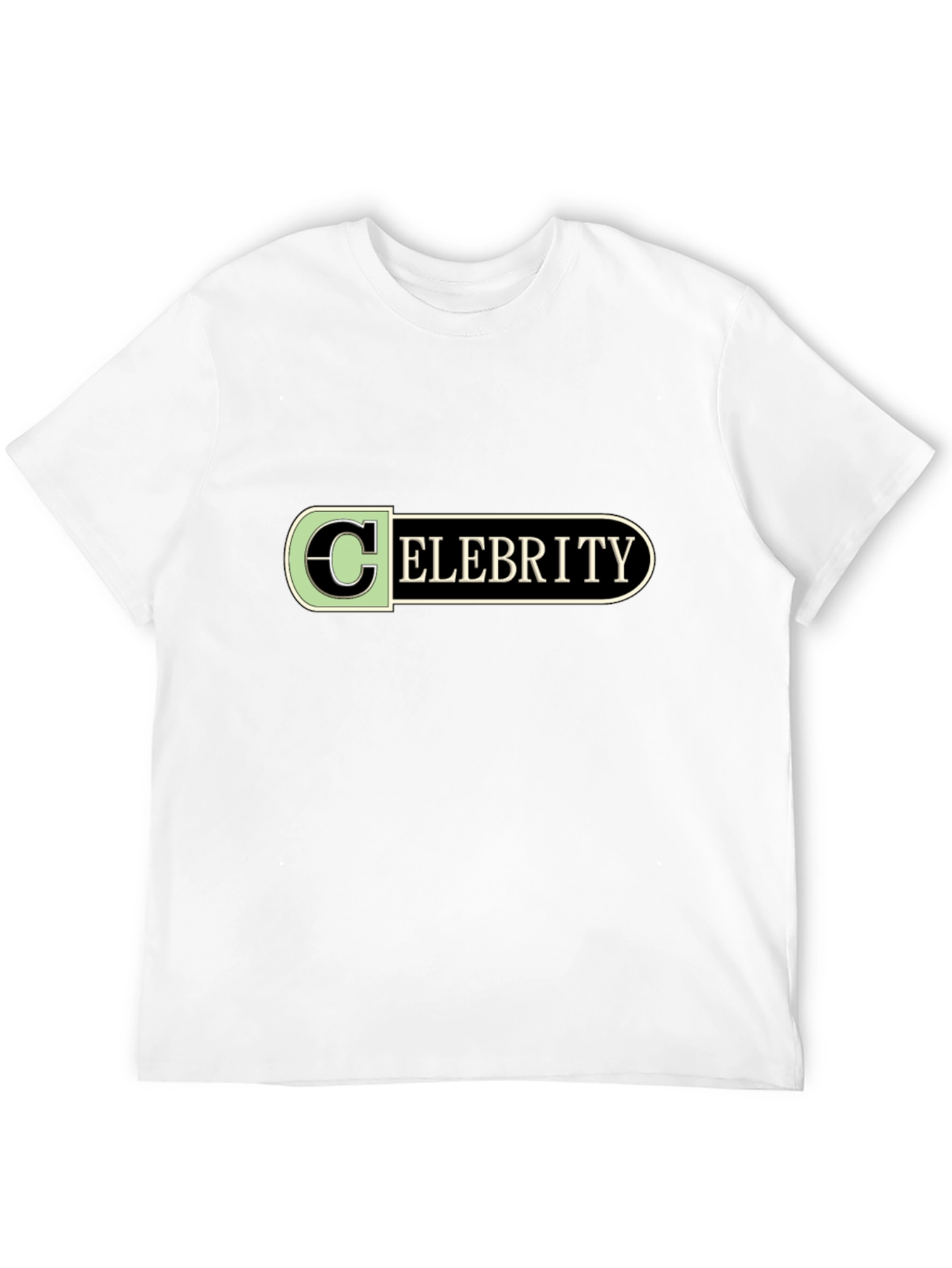 Celebrity Design Black T-Shirt