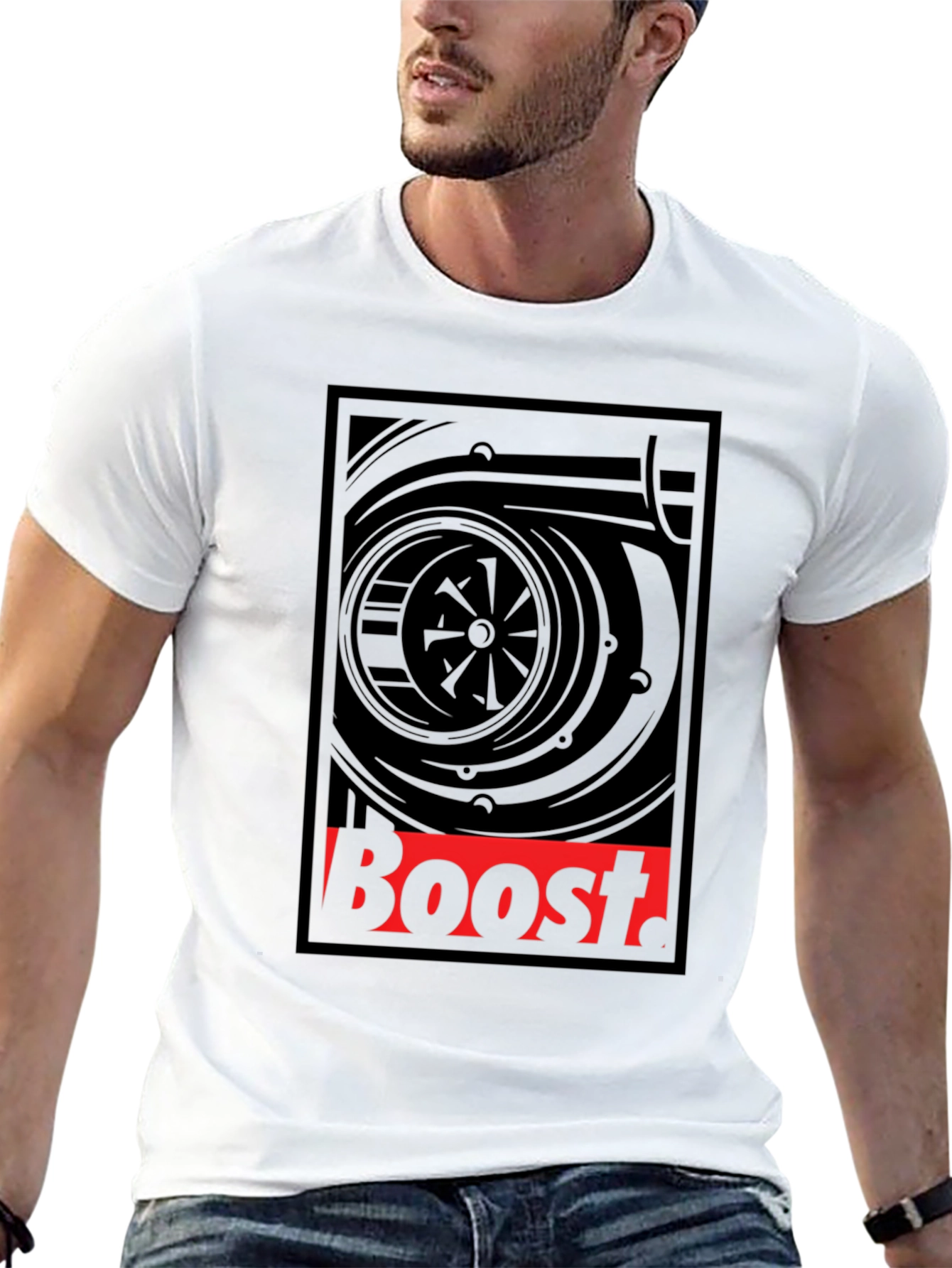 Boost Turbo Graphic Black T-Shirt