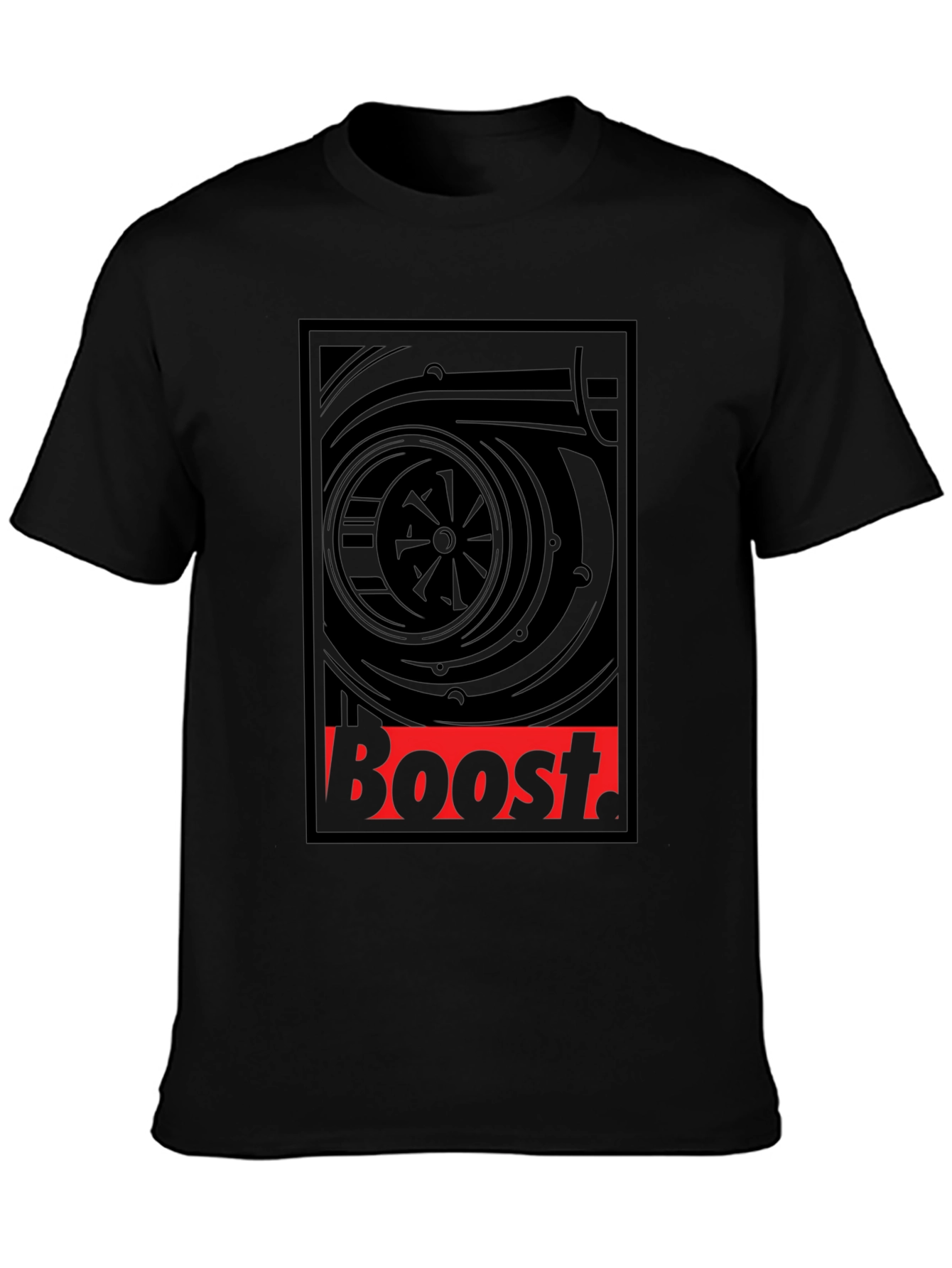 Boost Turbo Graphic Black T-Shirt