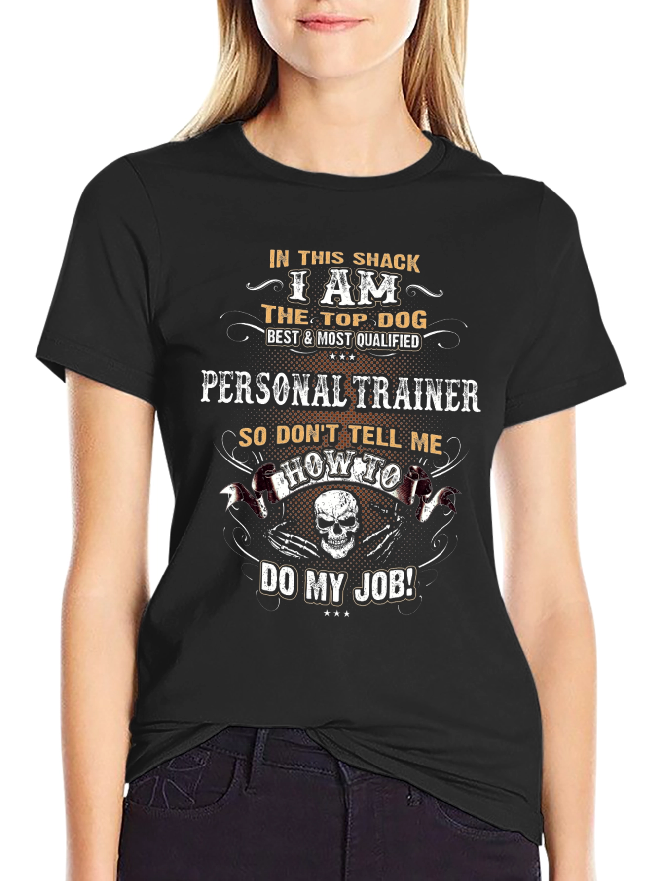 Top Dog Personal Trainer Graphic Tee