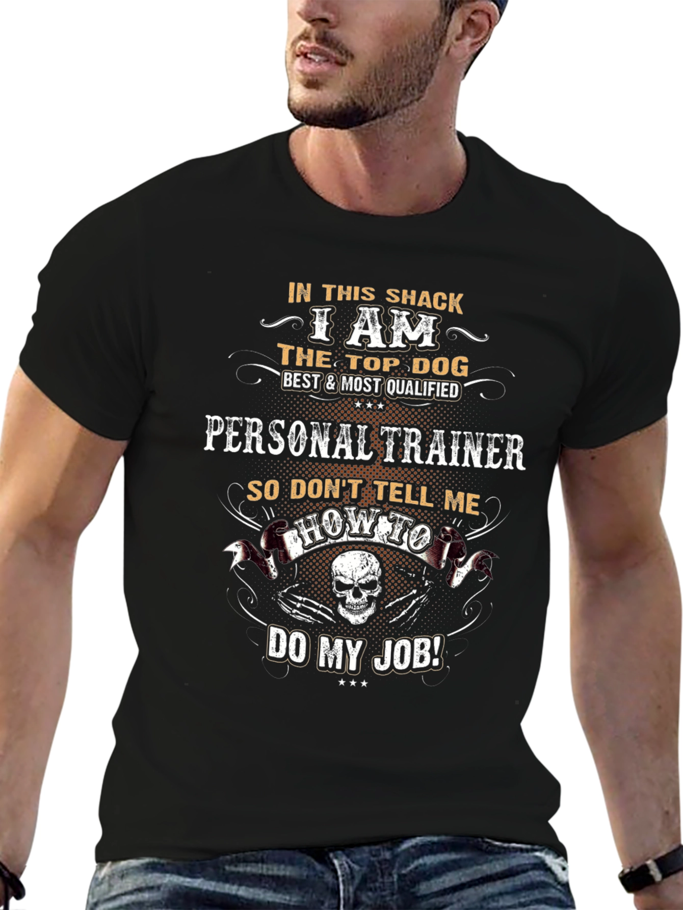 Top Dog Personal Trainer Graphic Tee