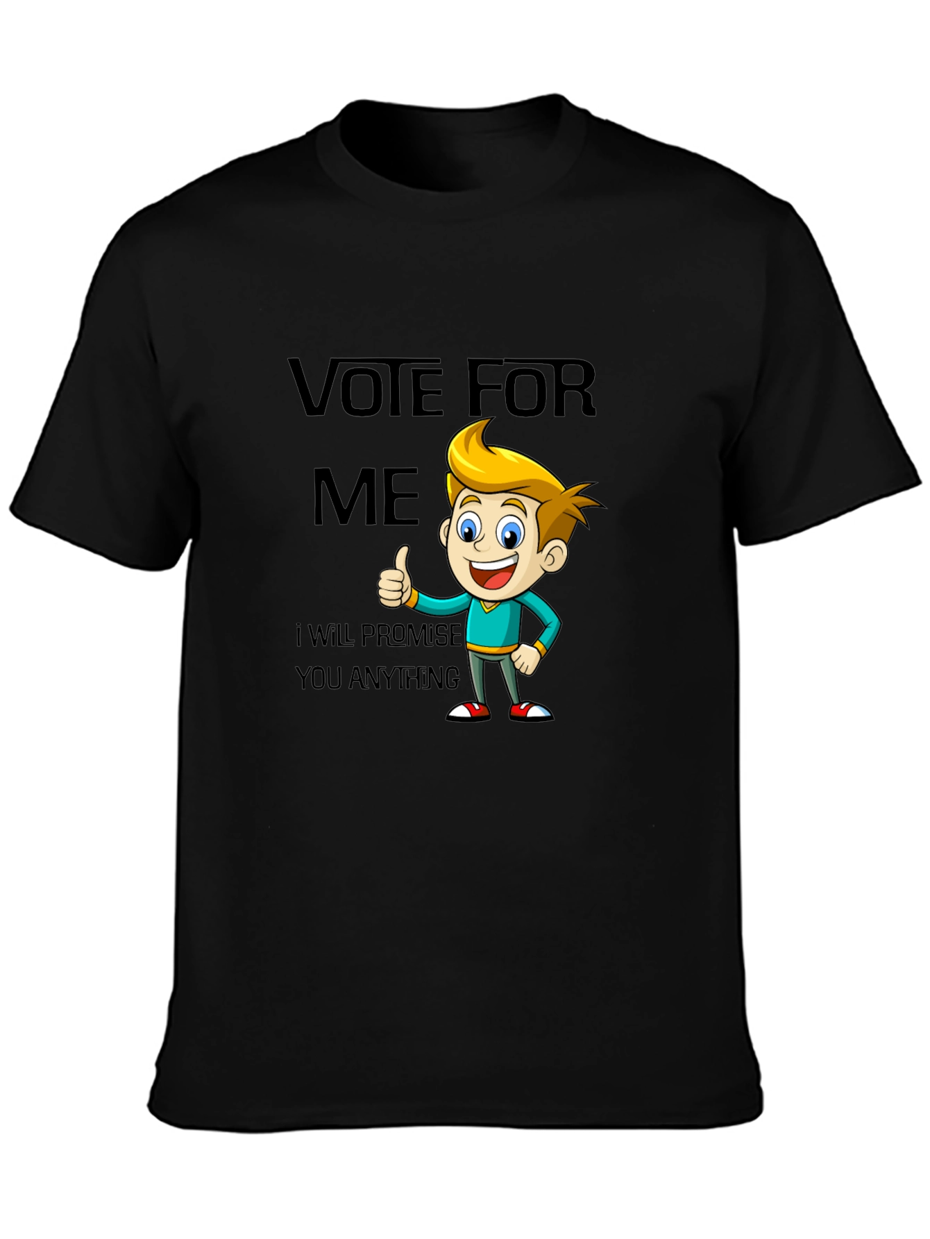 Vote For Me Funny Cartoon T-Shirt